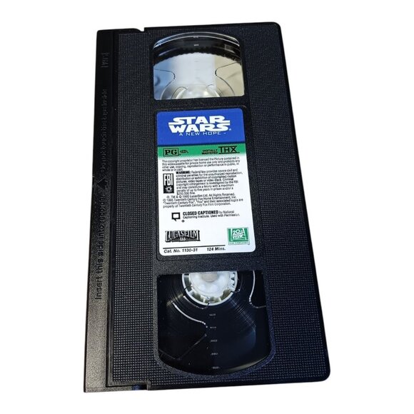 Star Wars Trilogy VHS Tapes Box Set THX Digitally Mastered Collectible Edition - Picture 15 of 16